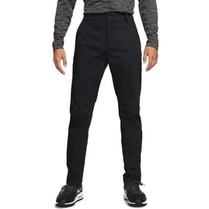 Nike Dri-Fit UV Chino Slim Golf Trousers - Black