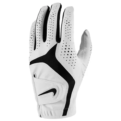 Nike Dura Feel X Golf Glove White/Black