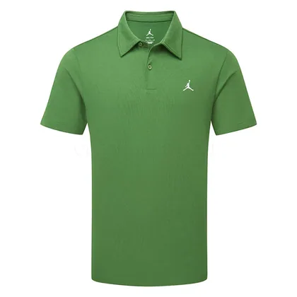 Nike Jordan Golf Polo Shirt Forest Green/Black HQ8688-335