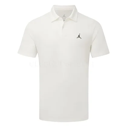 Nike Jordan Golf Polo Shirt Sail/Black HQ8688-133
