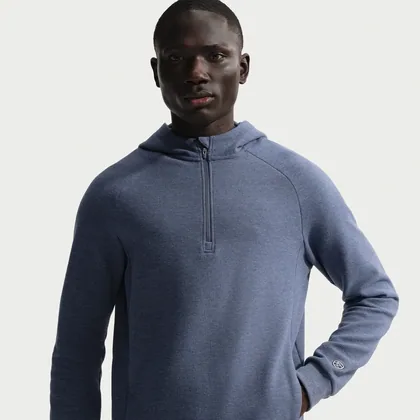 Nike Par Men's Therma-FIT Golf Hoodie - Blue - Polyester / / Cotton /