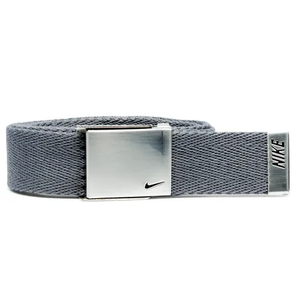 NIKE SINGLE WEB BELT - GREY