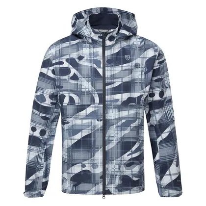 Nike Storm-FIT ADV Tartan Camo NRG Waterproof Golf Jacket College Navy/White IO0695-419