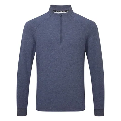 Nike Therma-FIT Par 5 1/2 Zip Golf Sweater College Navy/White/Black IB0303-419