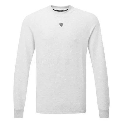 Nike Therma-FIT Par 5 Crew Neck Golf Sweater Wolf Grey/White/Black IQ4040-012