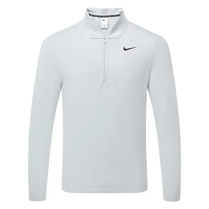 Nike Therma-FIT Velocity 1/2 Zip Golf Sweater Wolf Grey/Black IU2629-012