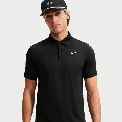 Nike Velocity Men's Dri-FIT Golf Polo - Black - Polyester/Elastane