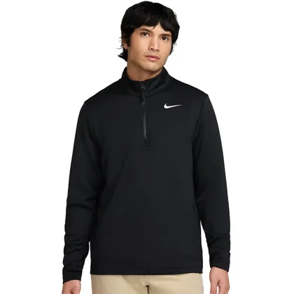 NIKE VICTORY THERMA-FLEX HALF ZIP JUMPER - BLACK