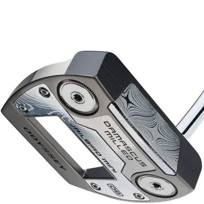 ODYSSEY 2026 DAMASCUS MILLED JAILBIRD MINI PUTTER +FREE GIFT