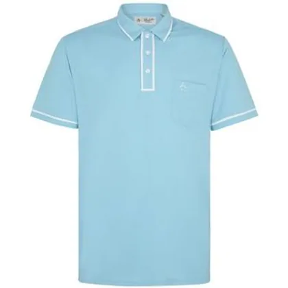 Original Penguin Eco Performance Earl Golf Polo Shirt - Aquarius