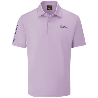 OSCAR JACOBSON 2026 BULLOCK TOUR GOLF POLO SHIRT - LAVENDER