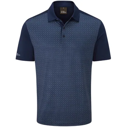 OSCAR JACOBSON 2026 KENSON GOLF POLO SHIRT - NAVY