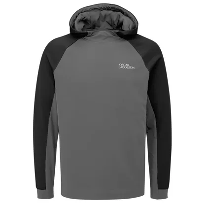 OSCAR JACOBSON 2026 OAKWAYS II HOODIE - PEWTER / BLACK