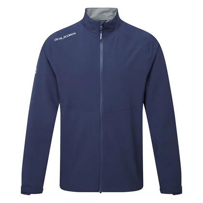 Oscar Jacobson Alex Waterproof Golf Jacket Navy/Pewter OJTOP0307