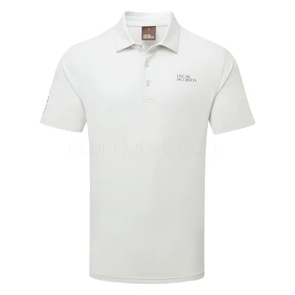 Oscar Jacobson Bullock Tour Golf Polo Shirt Aluminium OJTS0234
