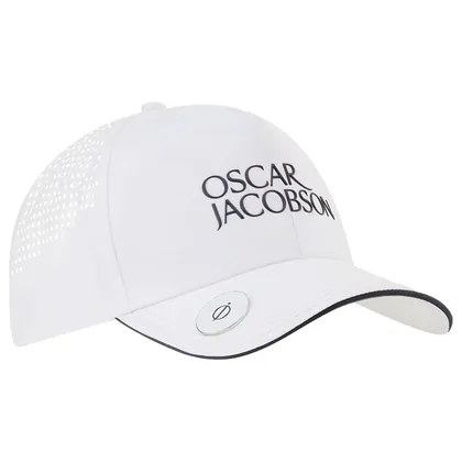Oscar Jacobson Hornsey Golf Cap White OJCAP0298-W