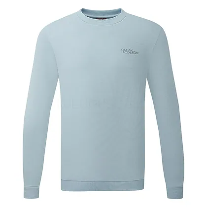 Oscar Jacobson Johnstone Tour Crewneck Golf Sweater Skyway OJTOP0285-SW