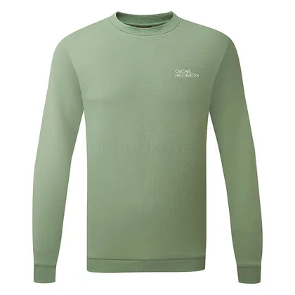 Oscar Jacobson Johnstone Tour Crewneck Golf Sweater Skyway OJTOP0285-SW