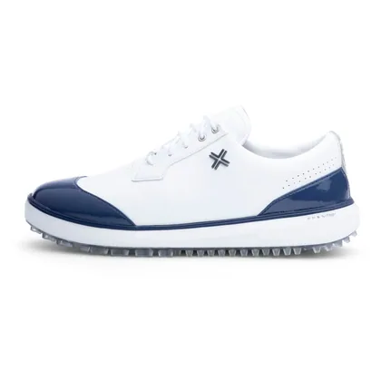 PAYNTR All Day SC Spikeless Golf Shoes (White & Navy)