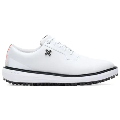 PAYNTR Reserve Classic Spikeless Golf Shoes White/Black/Grey/Blaze 40057-100