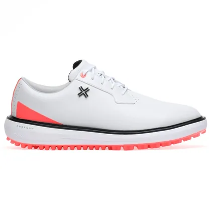 PAYNTR Reserve Classic Spikeless Golf Shoes White/Blaze/Black 40057-101