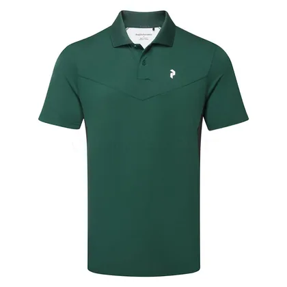 Peak Performance Swift Golf Polo Shirt Ponderosa Pine/Black/White G80723020