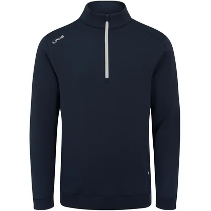 PING 2026 ANSEL 1/2 ZIP GOLF JUMPER - NAVY