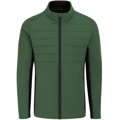 PING 2026 CASSIAN THERMAL GOLF JACKET - GORSE GREEN / BLACK