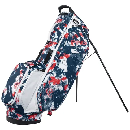 PING 2026 HOOFER GOLF STAND CARRY BAG - NATIONAL GRAFFITI