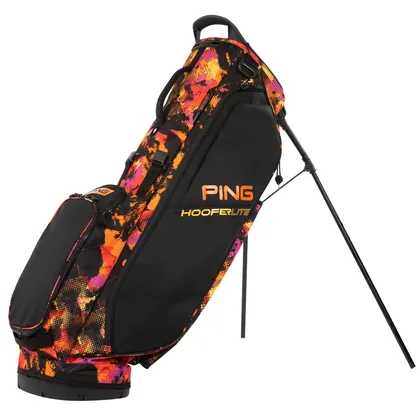 PING 2026 HOOFER LITE GOLF STAND CARRY BAG - VALLEY GRAFFITI