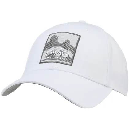 PING 2026 LEGACY GOLF CAP - WHITE