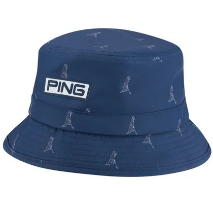 PING 2026 MR PING GOLF BUCKET HAT - NAVY