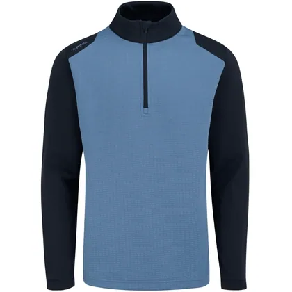 PING 2026 REG THERMAL FLEECE GOLF JUMPER - HARBOUR BLUE