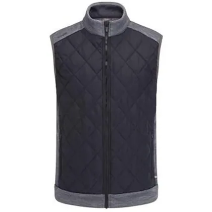 Ping Aaran Quilted Hybrid Golf Vest - Steel Marl