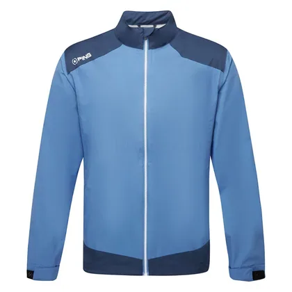 Ping AquaDrive Waterproof Golf Jacket Harbour Blue/Oxford Blue P03757-C1500
