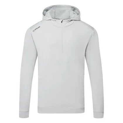 Ping Haldon 1/2 Zip Golf Hoodie Pearl Grey P03781-PG45