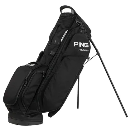 PING HOOFER GOLF STAND CARRY BAG - BLACK