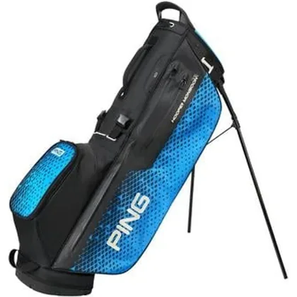 Ping Hoofer Monsoon 231 Waterproof Golf Stand Bag - Black/Blue