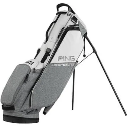 Ping Hooferlite 231 Golf Stand Bag - Heather Grey/Platinum/Black