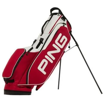 Ping Hooferlite Club Together Golf Stand Bag - Red/White