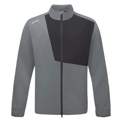 Ping Impervious Waterproof Golf Jacket Carbon/Black P03756-C1479
