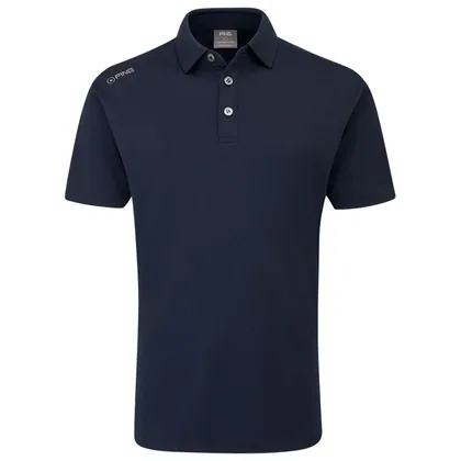 Ping Junior Lindum Golf Polo Shirt Navy P03464-N125