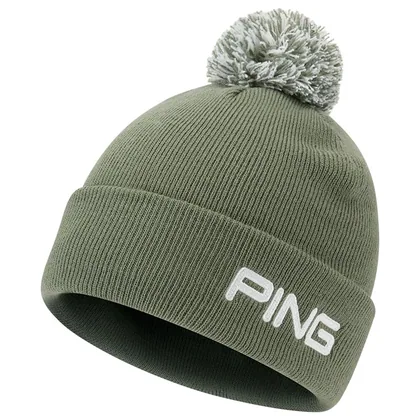 Ping Knit Pom Golf Beanie Laurel P03469-C1505