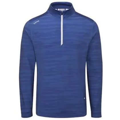 Latham Half Zip Midlayer - Inky Multi