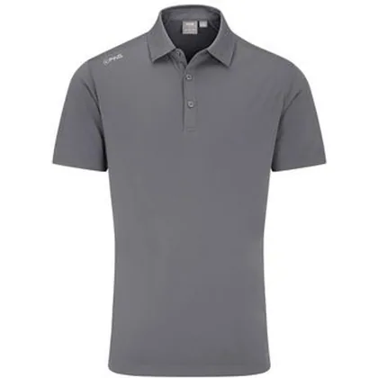 Lindum Golf Polo Shirt - Rock Grey
