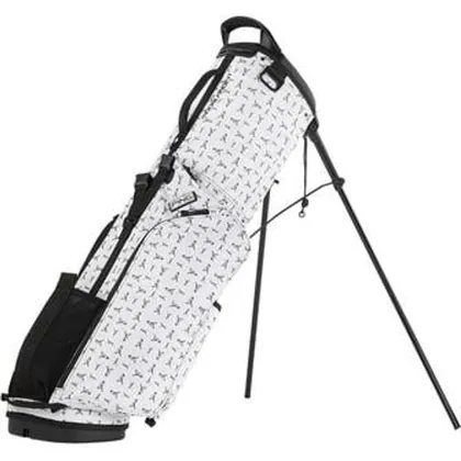 Ping Moonlander 244 Golf Stand Bag - White/Mr Ping