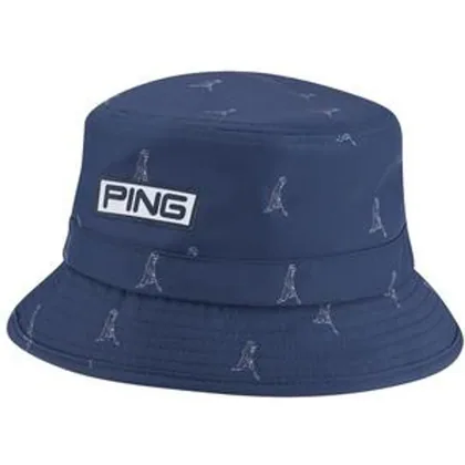Ping Mr Ping Golf Bucket Hat - Navy