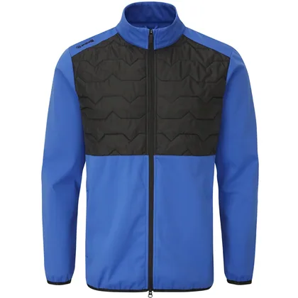 PING NORSE S2 ZONED PRIMALOFT THERMAL GOLF JACKET - DEPTH BLUE / BLACK