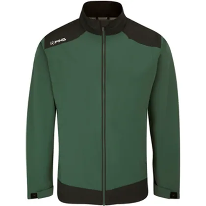 Ping SensorDry AquaDrive Waterproof Golf Jacket - Gorse Green