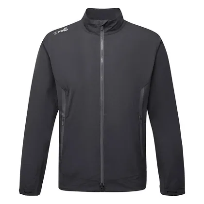 Ping Taran 3 Layer Waterproof Golf Jacket Black P03696-060
